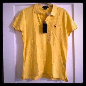 Yellow Women’s Ralph Lauren Polo shirt